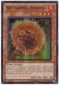 Neo Flamvell Hedgehog [HA04-EN032] Super Rare