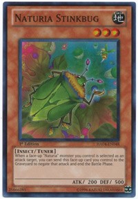 Naturia Stinkbug [HA04-EN048] Super Rare
