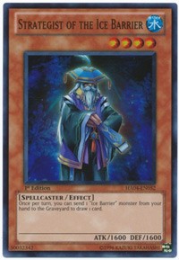 Strategist of the Ice Barrier [HA04-EN052] Super Rare