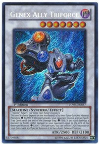 Genex Ally Triforce [HA04-EN057] Secret Rare