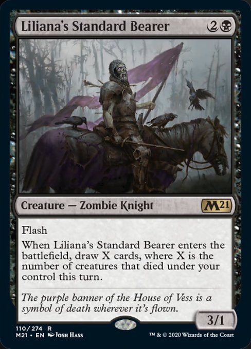 Liliana's Standard Bearer [Core Set 2021]