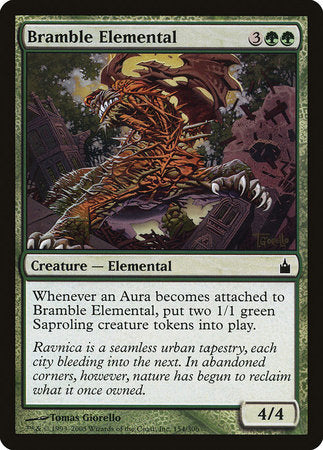 Bramble Elemental [Ravnica: City of Guilds]