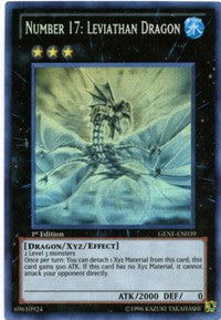 Number 17: Leviathan Dragon [GENF-EN039] Ghost Rare