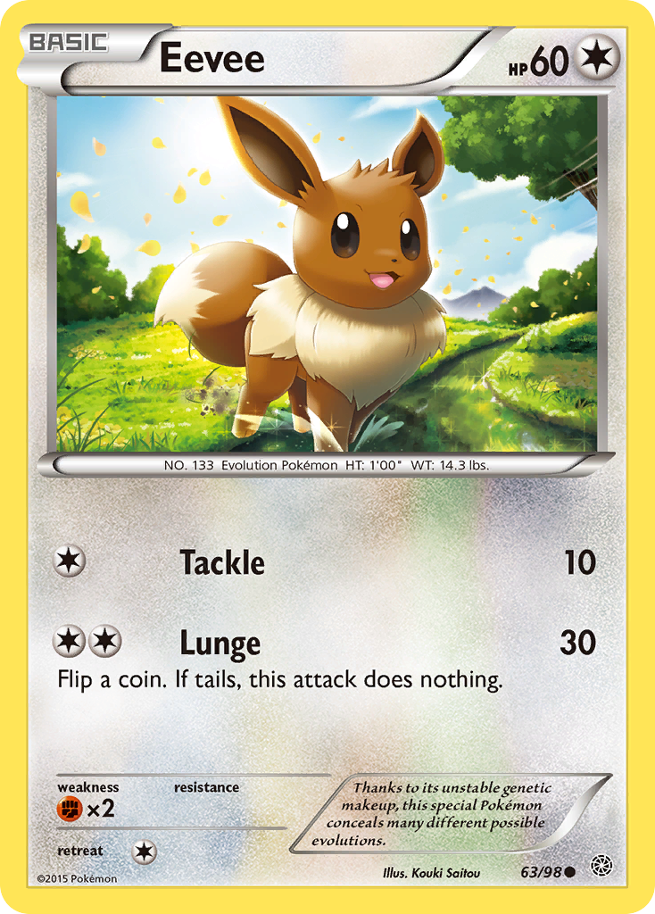 Eevee (63/98) [XY: Ancient Origins]