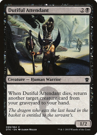 Dutiful Attendant [Dragons of Tarkir]