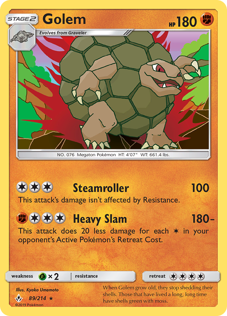 Golem (89/214) [Sun & Moon: Unbroken Bonds]