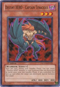 Destiny HERO - Captain Tenacious [LCGX-EN123] Common