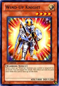 Wind-Up Knight [PHSW-EN023] Rare