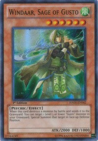 Windaar, Sage of Gusto [HA05-EN042] Super Rare