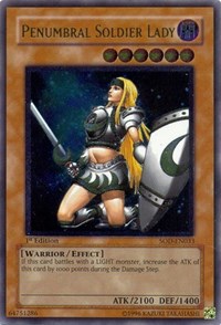 Penumbral Soldier Lady (UTR) [SOD-EN033] Ultimate Rare