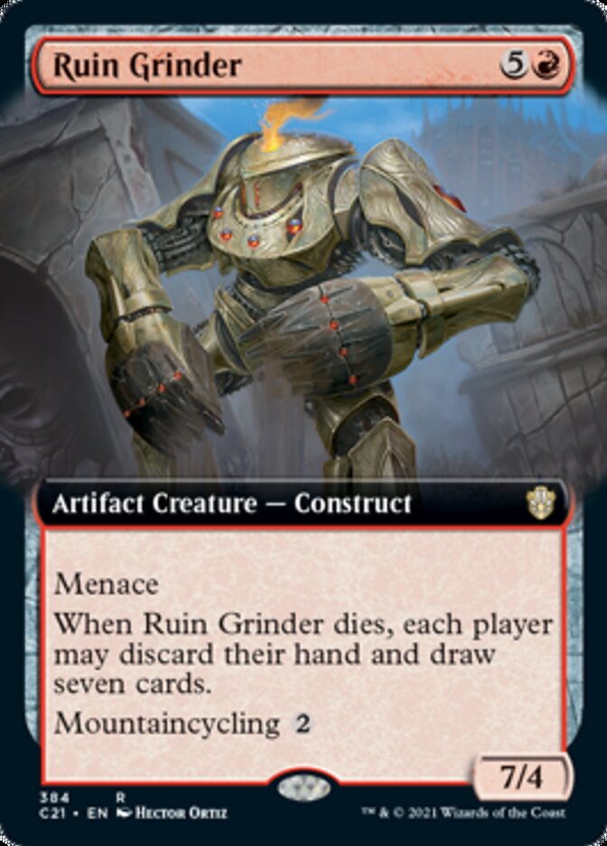 Ruin Grinder (Extended) [Commander 2021]