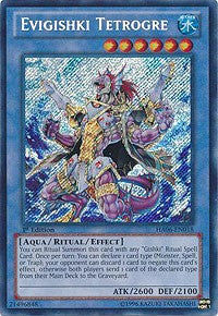 Evigishki Tetrogre [HA06-EN018] Secret Rare