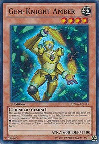 Gem-Knight Amber [HA06-EN033] Super Rare