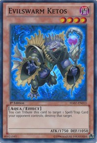 Evilswarm Ketos [HA07-EN013] Super Rare