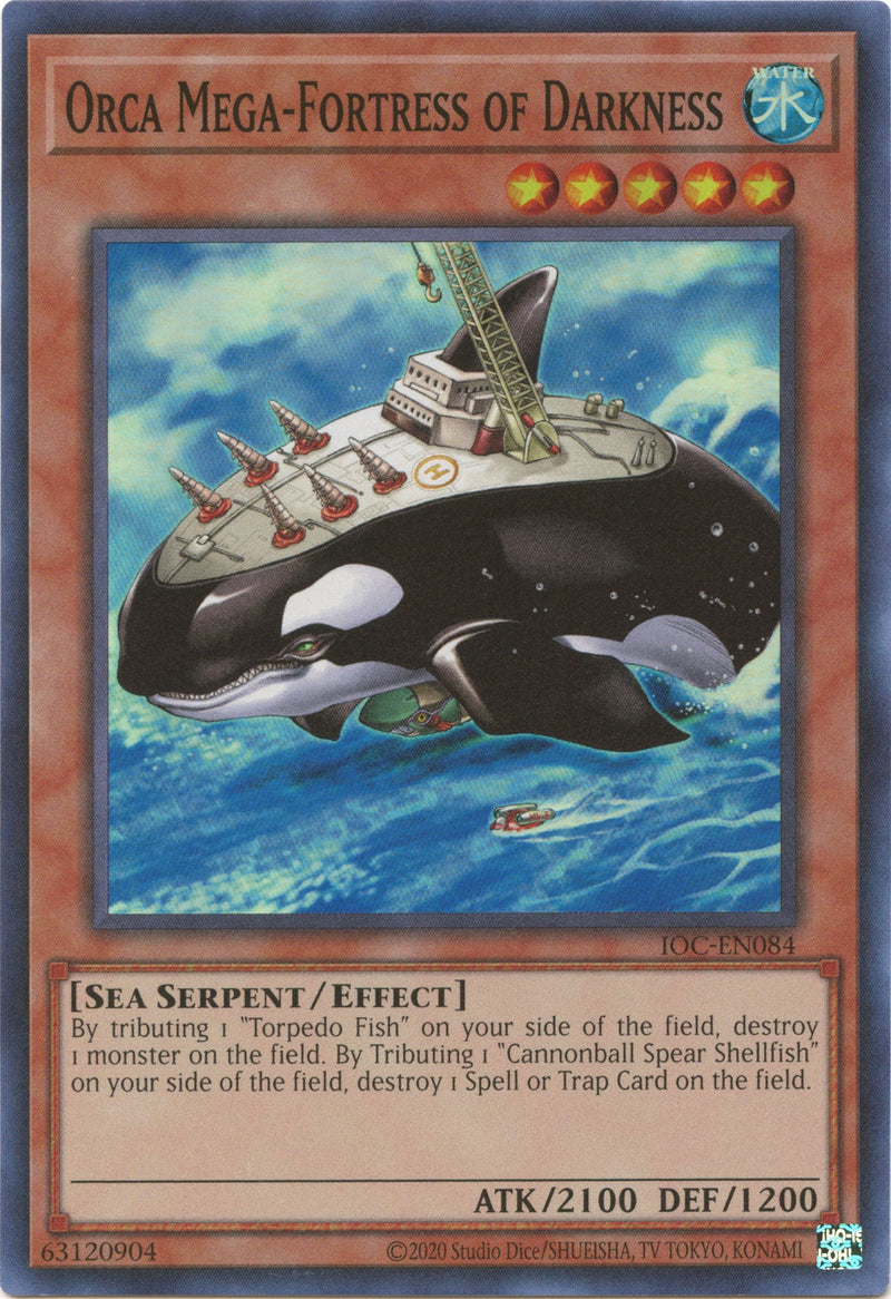 Orca Mega-Fortress of Darkness (25th Anniversary) [IOC-EN084] Super Rare