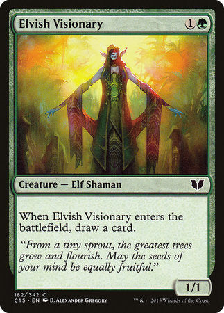 Elvish Visionary [Commander 2015]