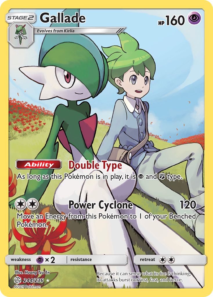 Gallade (244/236) [Sun & Moon: Cosmic Eclipse]