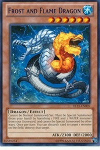 Frost and Flame Dragon (Green) [DL15-EN005] Rare