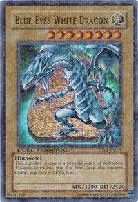 Blue-Eyes White Dragon [DTP1-EN001] Super Rare