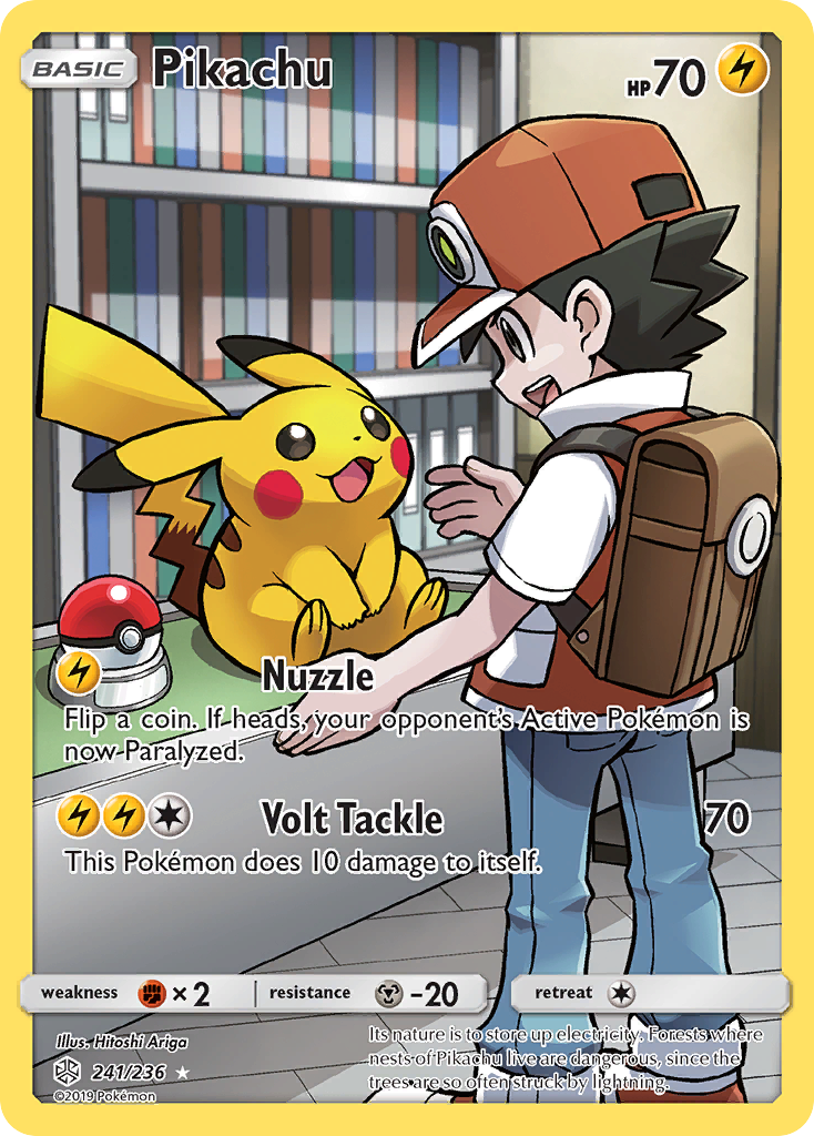 Pikachu (241/236) [Sun & Moon: Cosmic Eclipse]