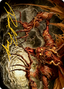 Archfiend of Sorrows Art Card (Gold-Stamped Signature) [Modern Horizons 2 Art Series]
