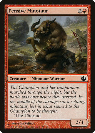 Pensive Minotaur [Journey into Nyx]