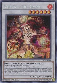 Vulcan the Divine [LC5D-EN249] Secret Rare