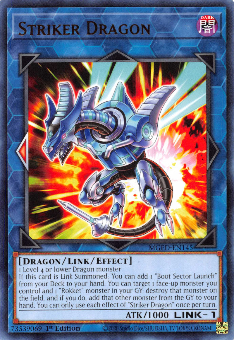 Striker Dragon [MGED-EN145] Rare