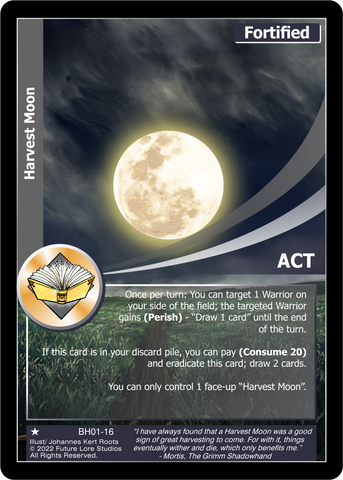 Harvest Moon (BH01-16) [Bountiful Harvest Season One - 1st Edition]