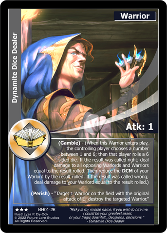 Dynamite Dice Dealer (BH01-26) [Bountiful Harvest Season One - 1st Edition]