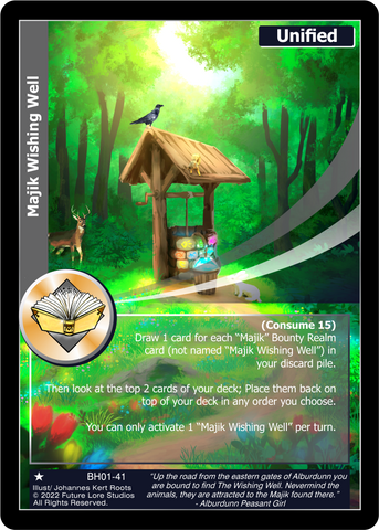 Majik Wishing Well (BH01-41) [Bountiful Harvest Season One - 1st Edition]