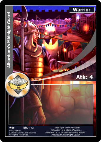 Alburdunn's Midnight Guard (BH01-43) [Bountiful Harvest Season One - 1st Edition]