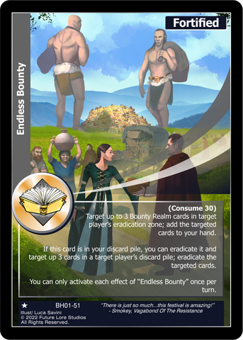 Endless Bounty (BH01-51) [Bountiful Harvest Season One - 1st Edition]