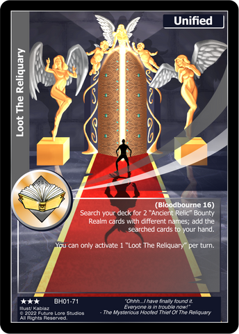 Loot The Reliquary (BH01-71) [Bountiful Harvest Season One - 1st Edition]