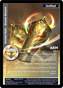 Ancient Relic - Brazen Bracers (BH01-BT10) Foil [Bountiful Harvest Season One - 1st Edition]