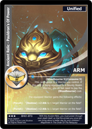 Ancient Relic - Pauldron's Of Power (BH01-BT3) Foil [Bountiful Harvest Season One - 1st Edition]