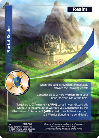 Veil of Aegis / Mortal Realm (FRT-001) [Frontiers - 1st Edition]