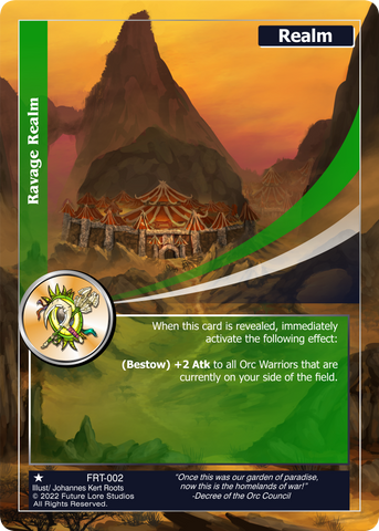 Veil of Rancour / Ravage Realm (FRT-002) [Frontiers - 1st Edition]