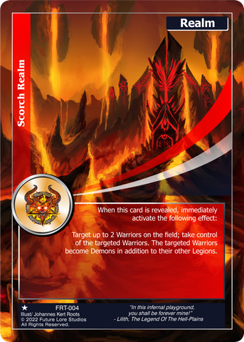 Veil of Torment / Scorch Realm (FRT-004) [Frontiers - 1st Edition]