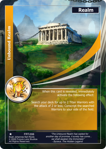 Veil of Liberation / Unbound Realm (FRT-006) [Frontiers - 1st Edition]