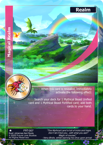 Veil of Enchantment / Magical Realm (FRT-007) [Frontiers - 1st Edition]