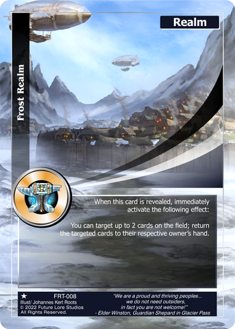 Veil of Gelid / Frost Realm (FRT-008) [Frontiers - 1st Edition]