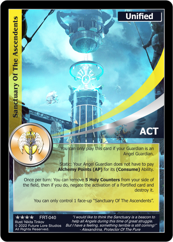 Sanctuary of the Ascendants (FRT-040) [Frontiers - 1st Edition]