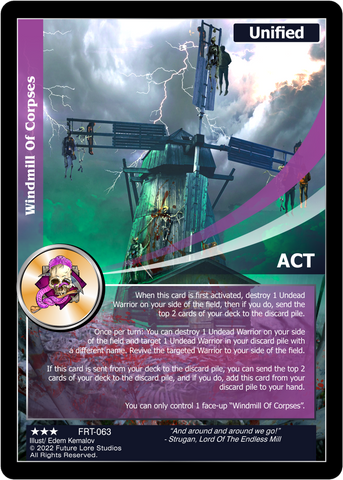 Windmill of Corpses (FRT-063) [Frontiers - 1st Edition]