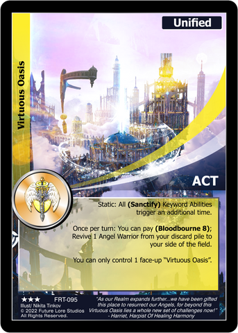 Virtuous Oasis (FRT-095) [Frontiers - 1st Edition]