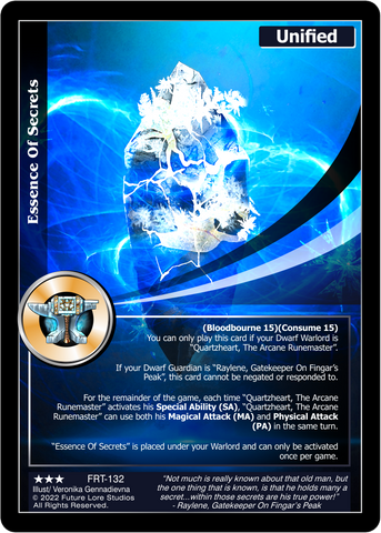 Essence of Secrets (FRT-132) [Frontiers - 1st Edition]