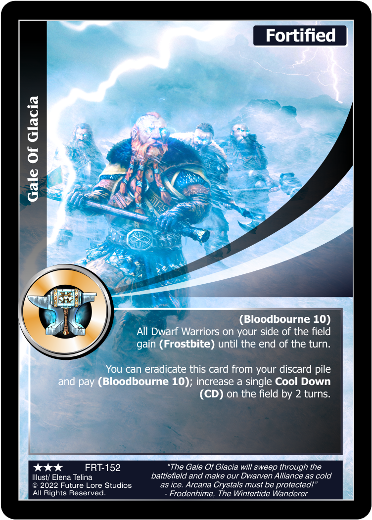 Gale of Glacia (FRT-152) [Frontiers - 1st Edition]