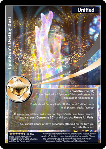 Ephideon's Destiny Dust (FRT-157) [Frontiers - 1st Edition]