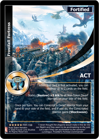 Frostfall Fortress (FRT-159) [Frontiers - 1st Edition]
