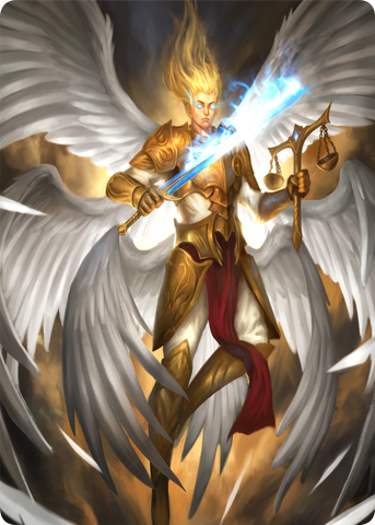 Michael, the Divine Wrath (FRT-174) Foil [Frontiers - 1st Edition]